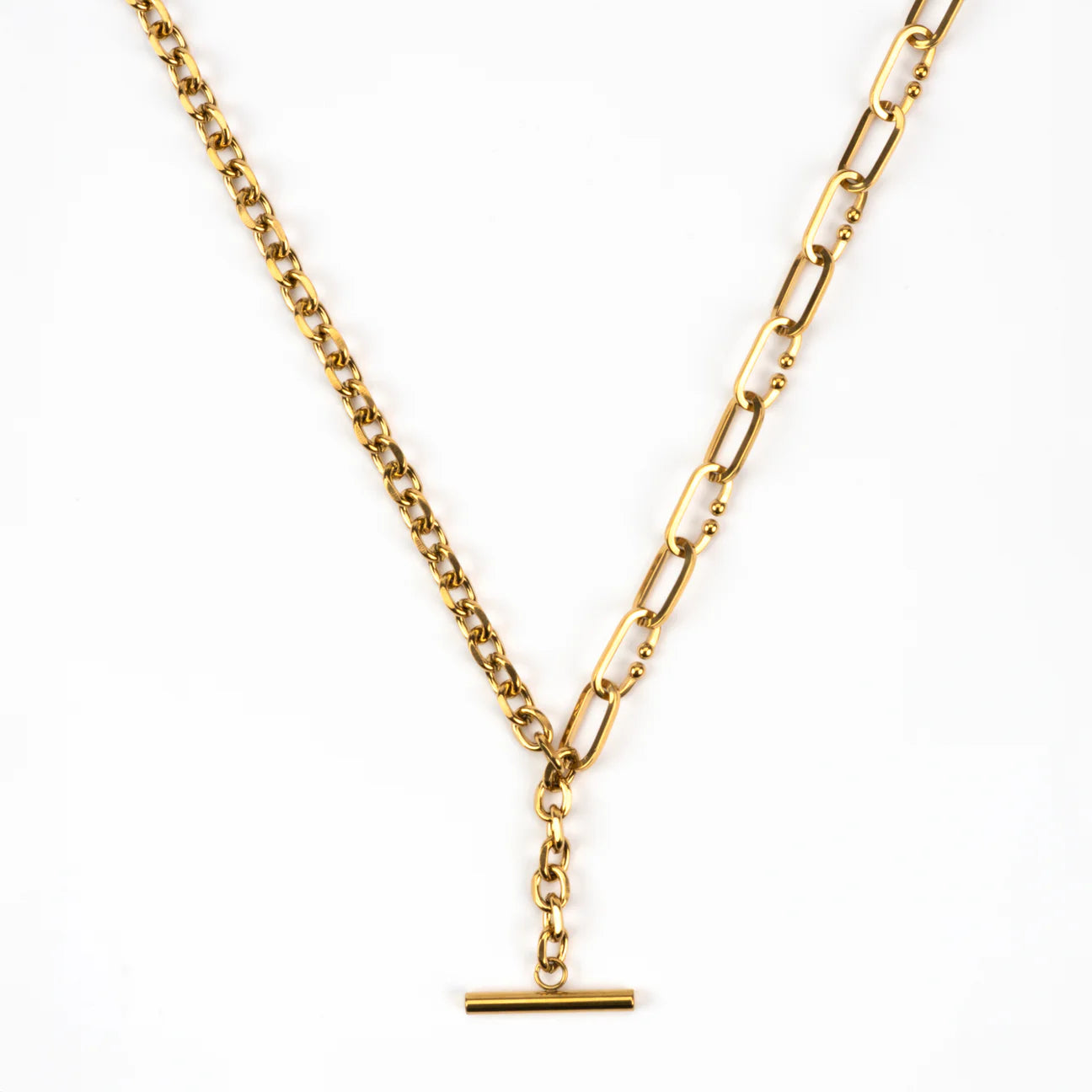 Claudia T Bar Necklace - Raf and Grace
