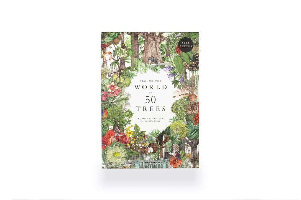 Around the World in 50 Trees by Jonathan Drori (Jigsaw)