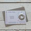 Continuous Hug Carded Pocket Charm