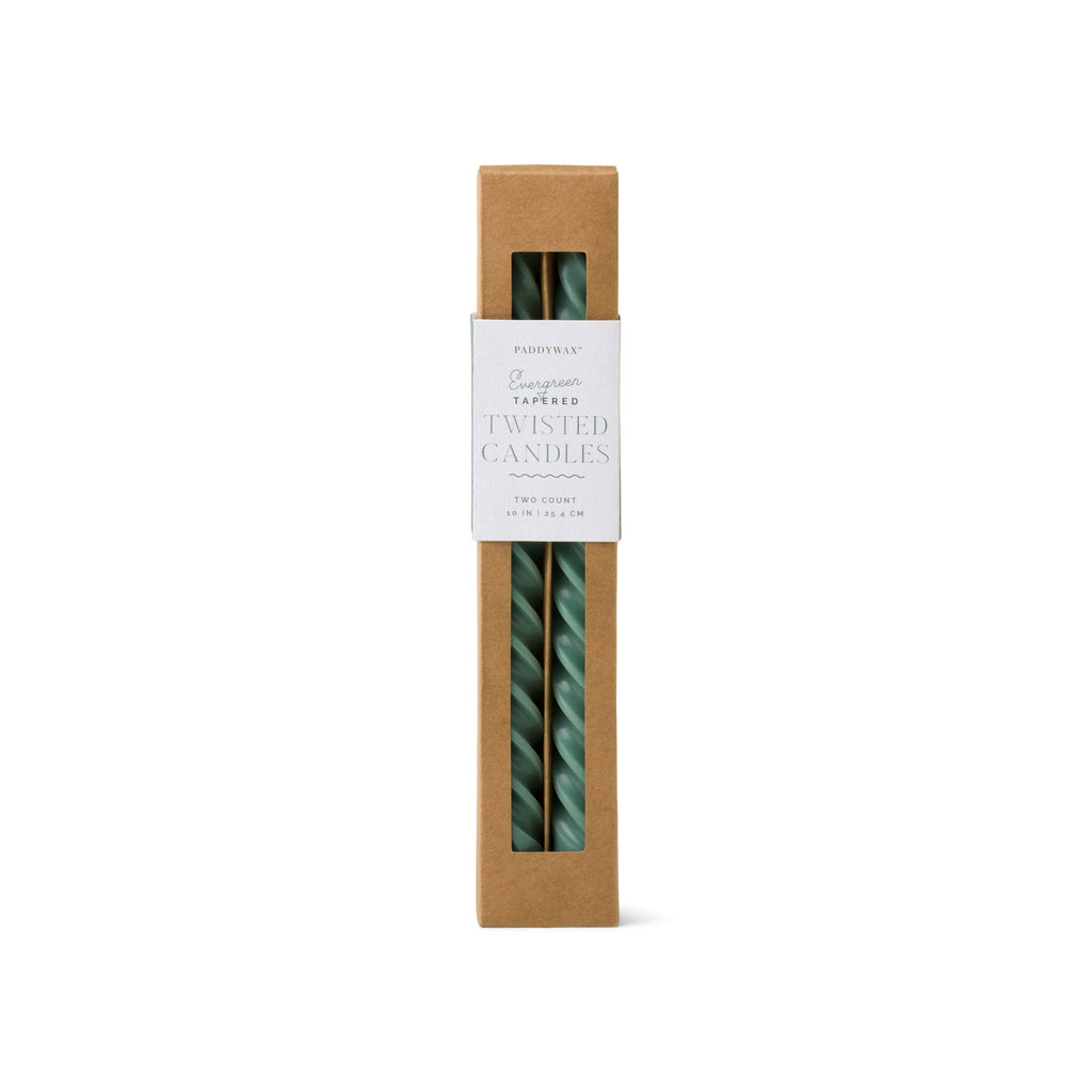 Twisted Taper Candles (2pk)