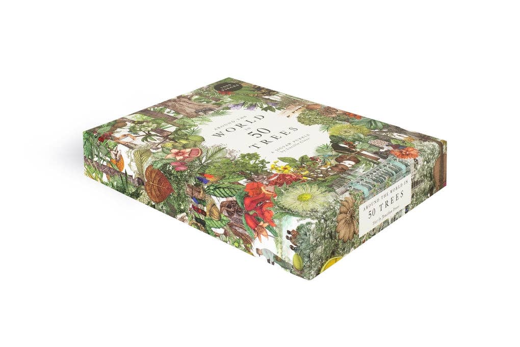Around the World in 50 Trees by Jonathan Drori (Jigsaw)