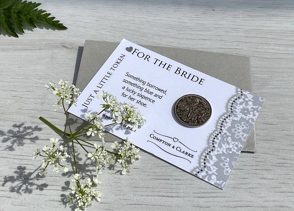 Bridal - Lucky Sixpence Charm