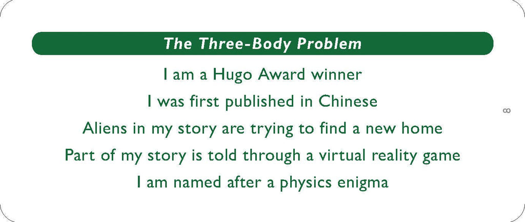 What Book Am I? - Guessing Game
