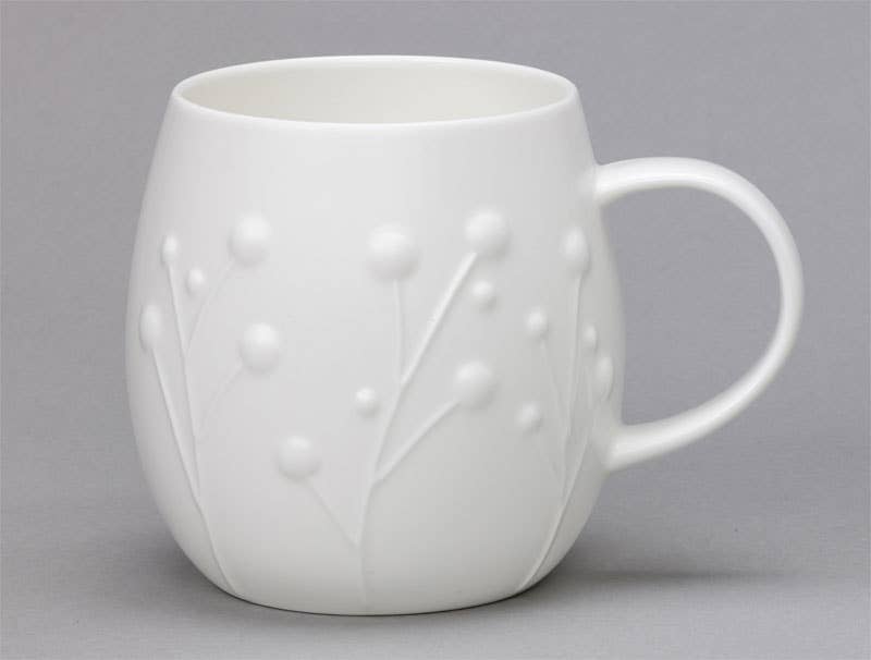 Plum Large Flax Mug