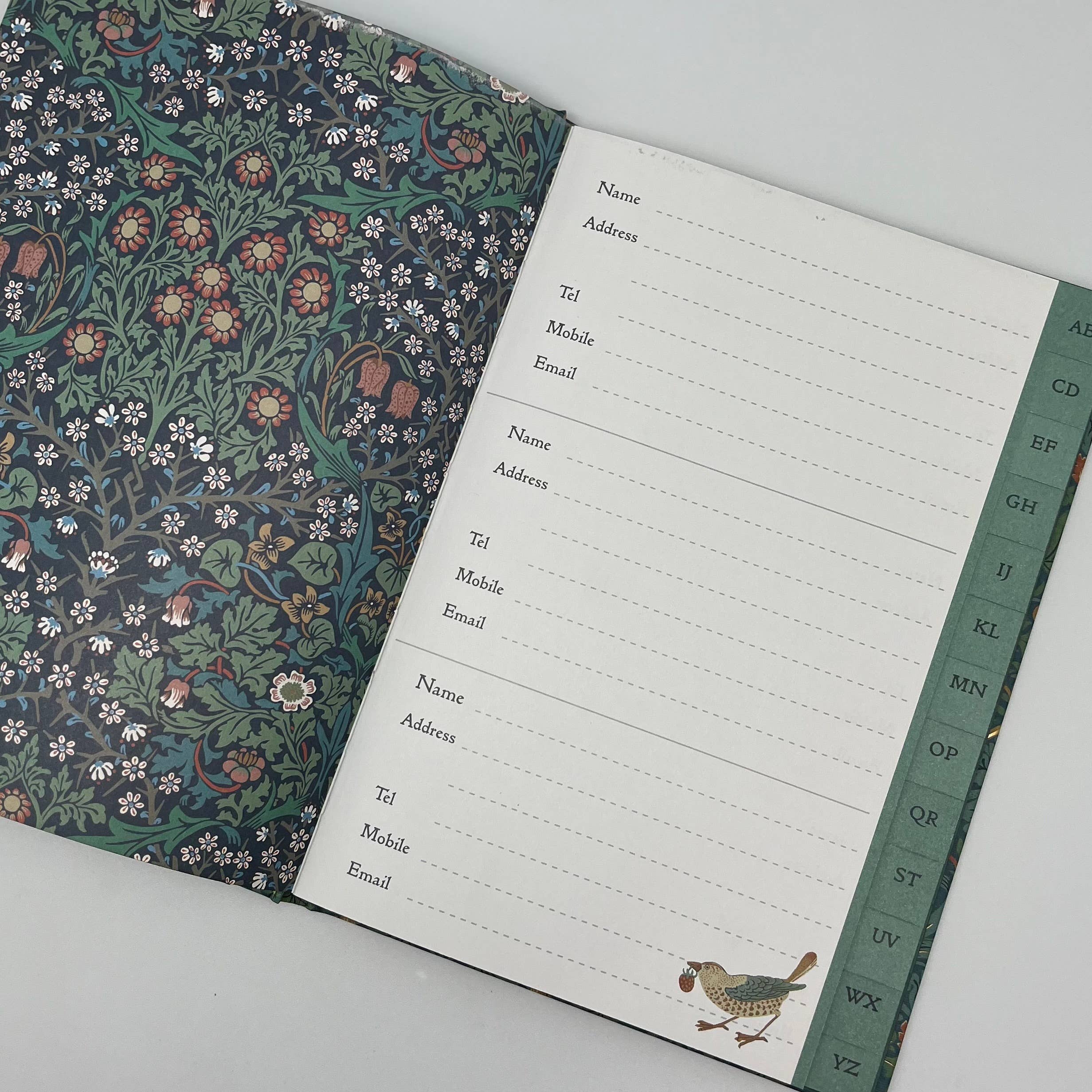 William Morris - Birthday & Address Book