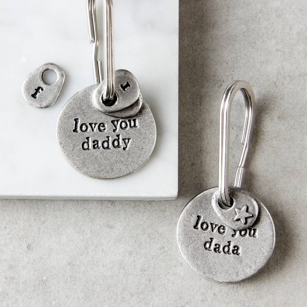 'Love You Dad/Daddy' Keyring