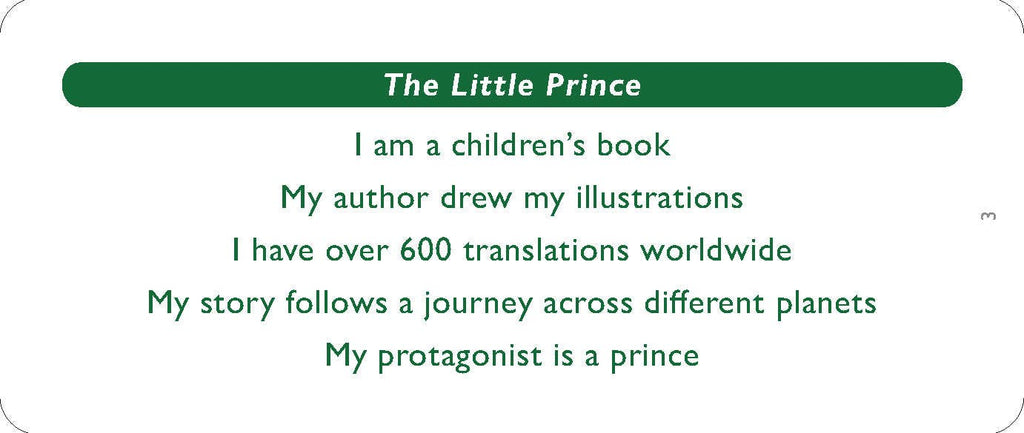 What Book Am I? - Guessing Game