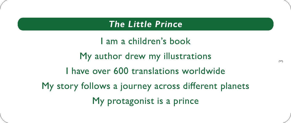 What Book Am I? - Guessing Game