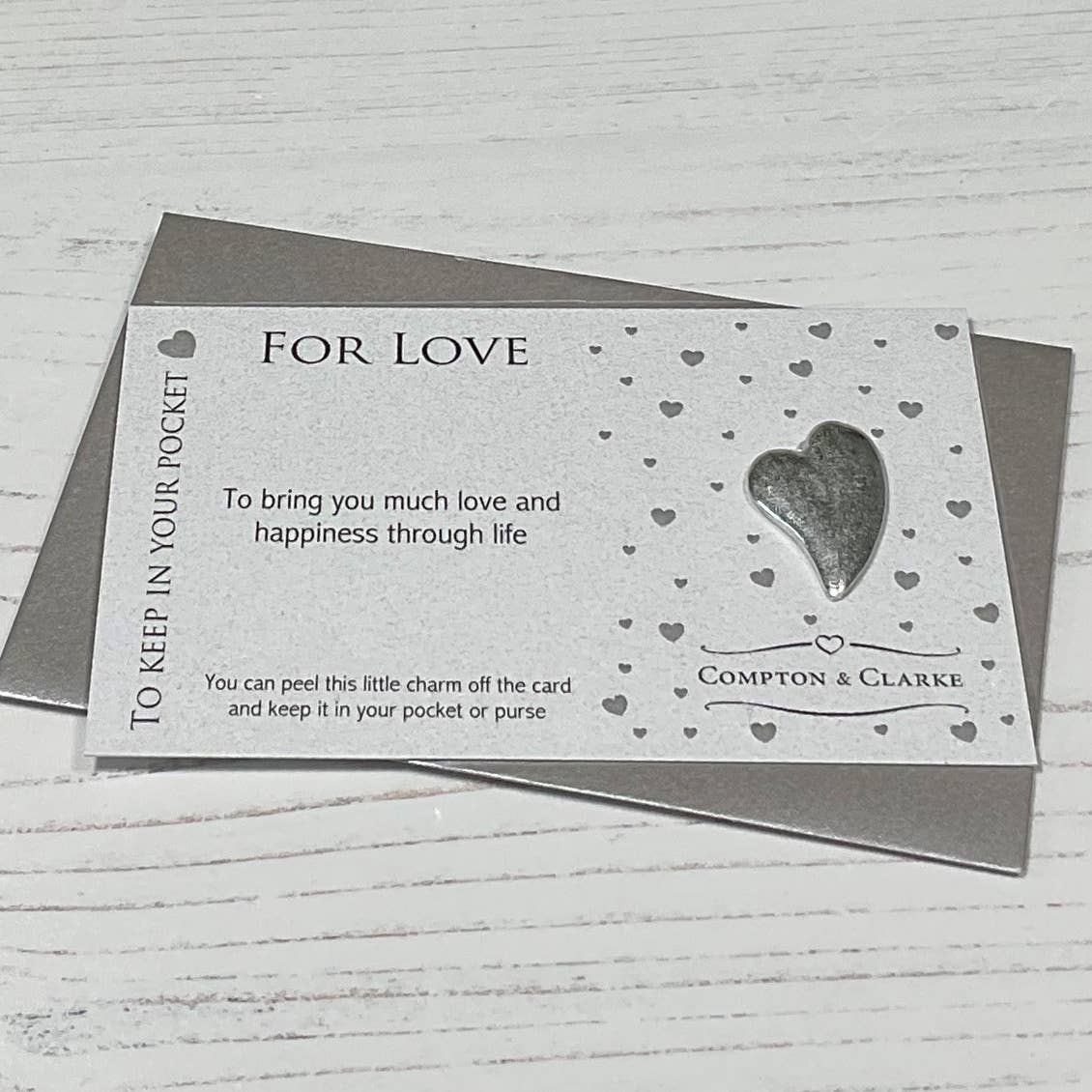 Love Carded Pocket Charm