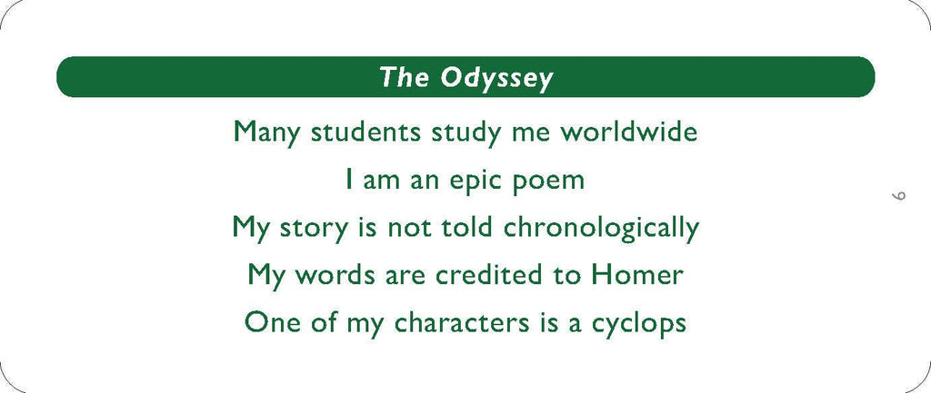 What Book Am I? - Guessing Game