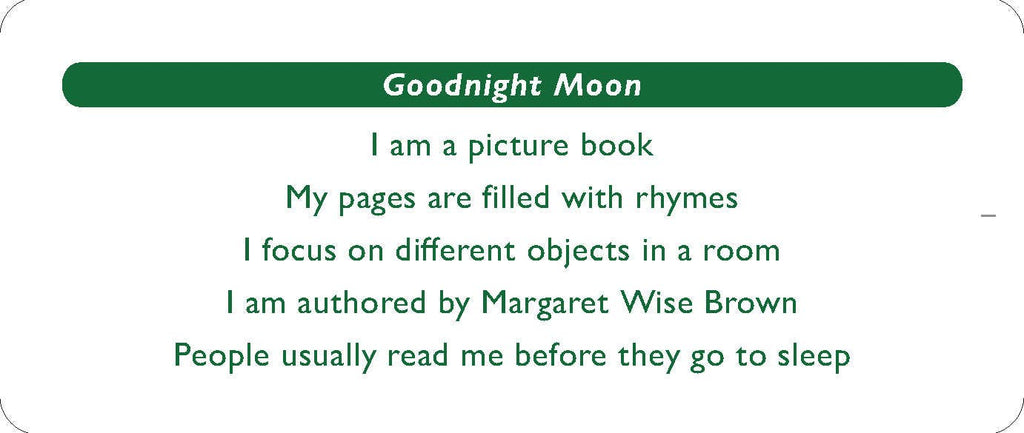 What Book Am I? - Guessing Game