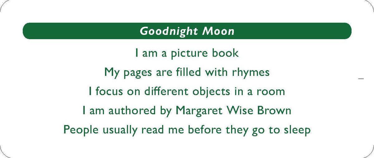 What Book Am I? - Guessing Game