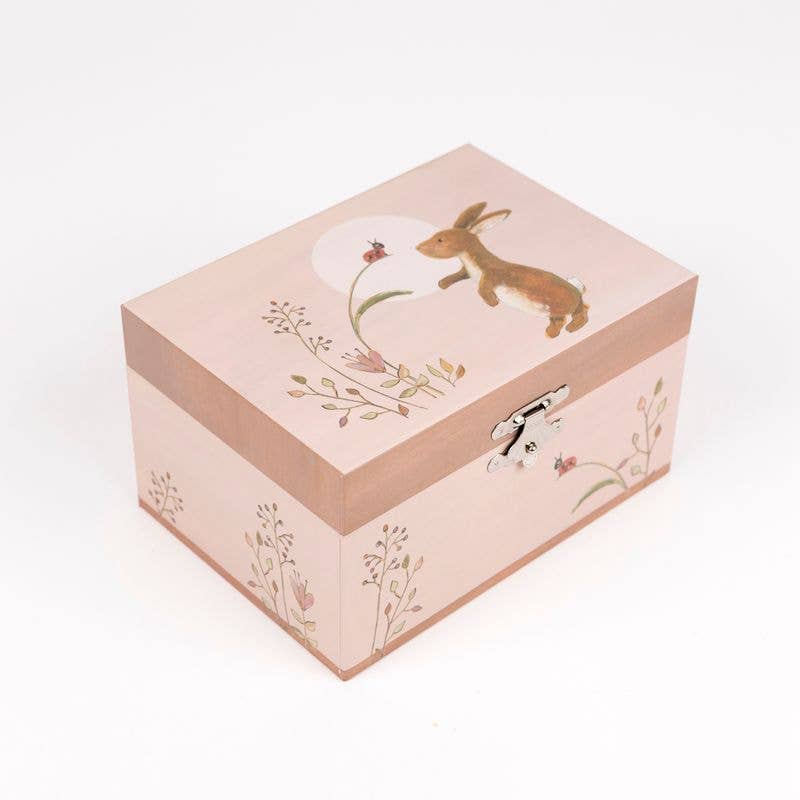 Musical Jewelry Box - Rabbit & Ladybug