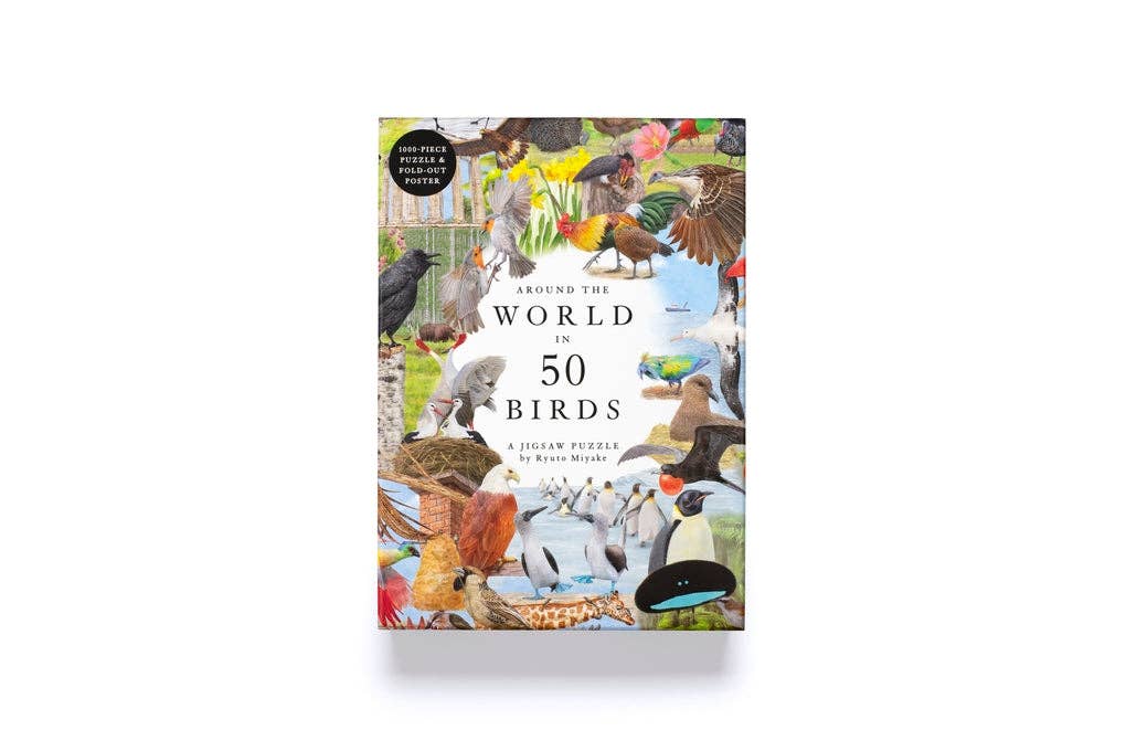 Around the World in 50 Birds - Jigsaw