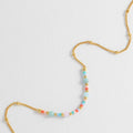 Mini Mixed Beaded Chain Necklace