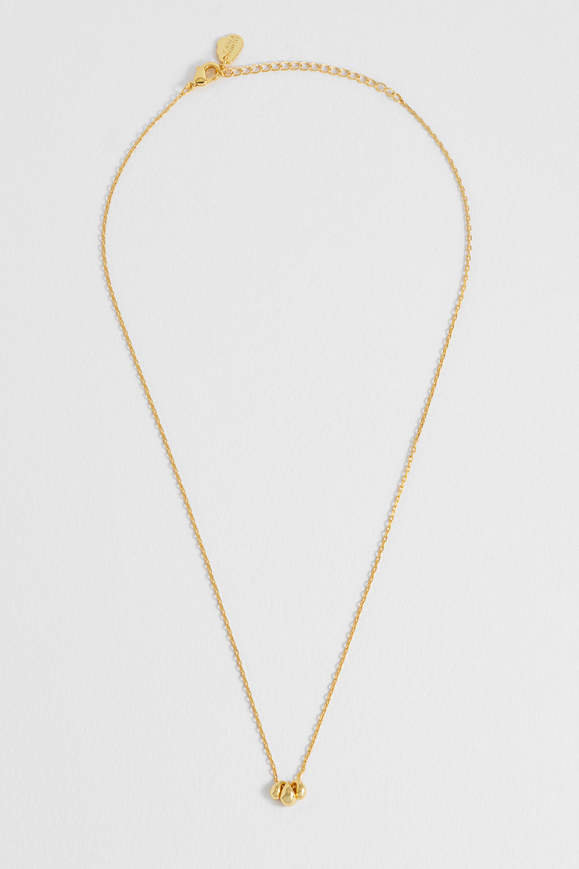 Mini Tiered Droplet Necklace