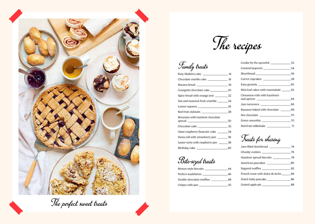 Sweet Treats with Bonne Maman Cookbook