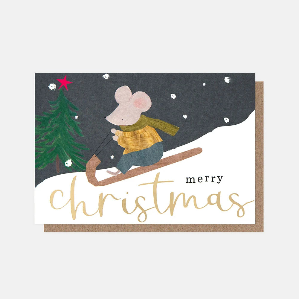 Caroline Gardner Small Christmas Card Pack of 10