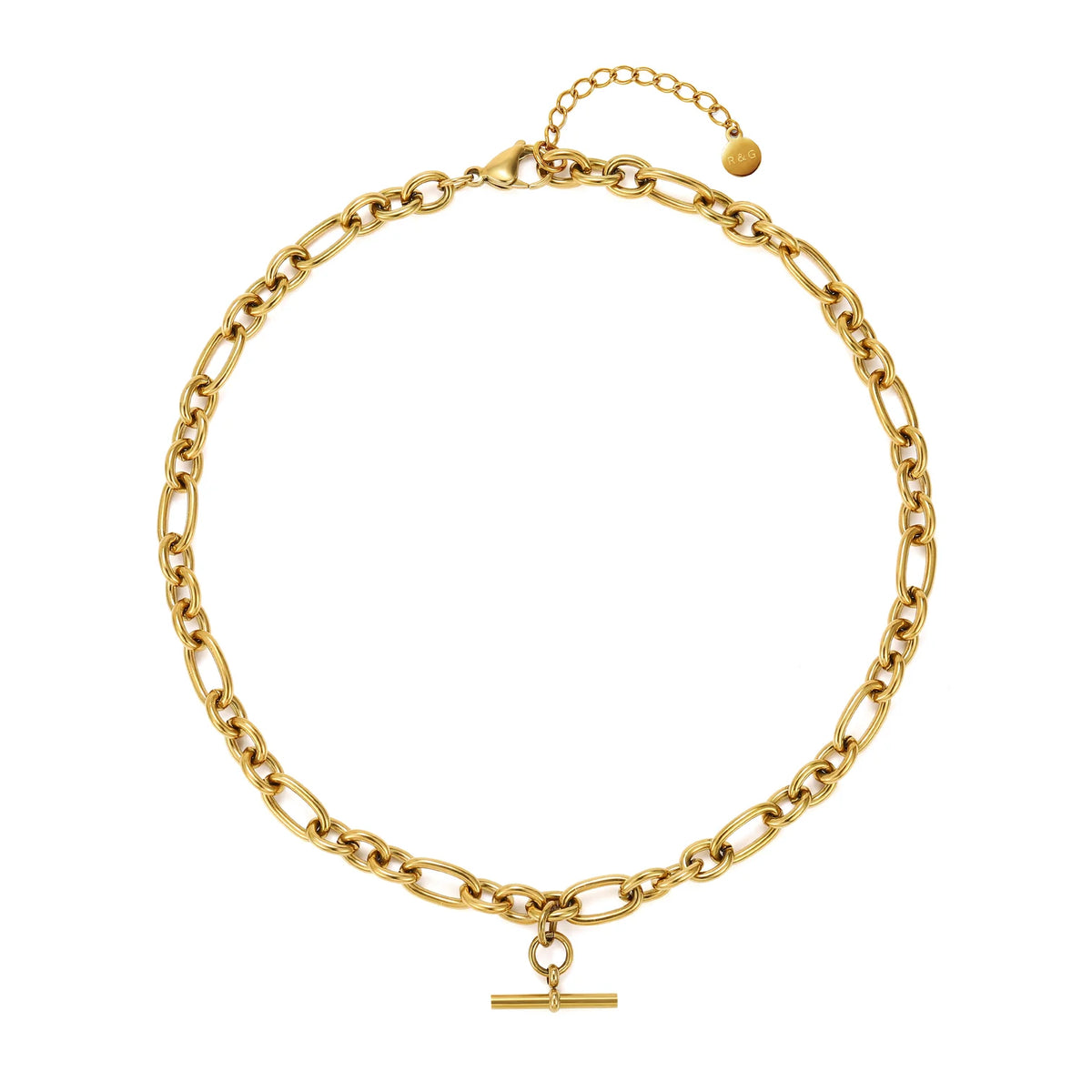 Chloe T Bar Necklace - Raf and Grace