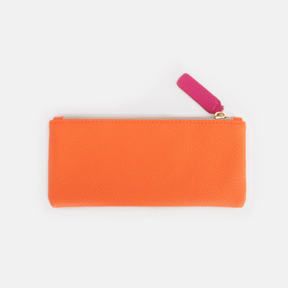 Orange 'Take Note' Pencil Case