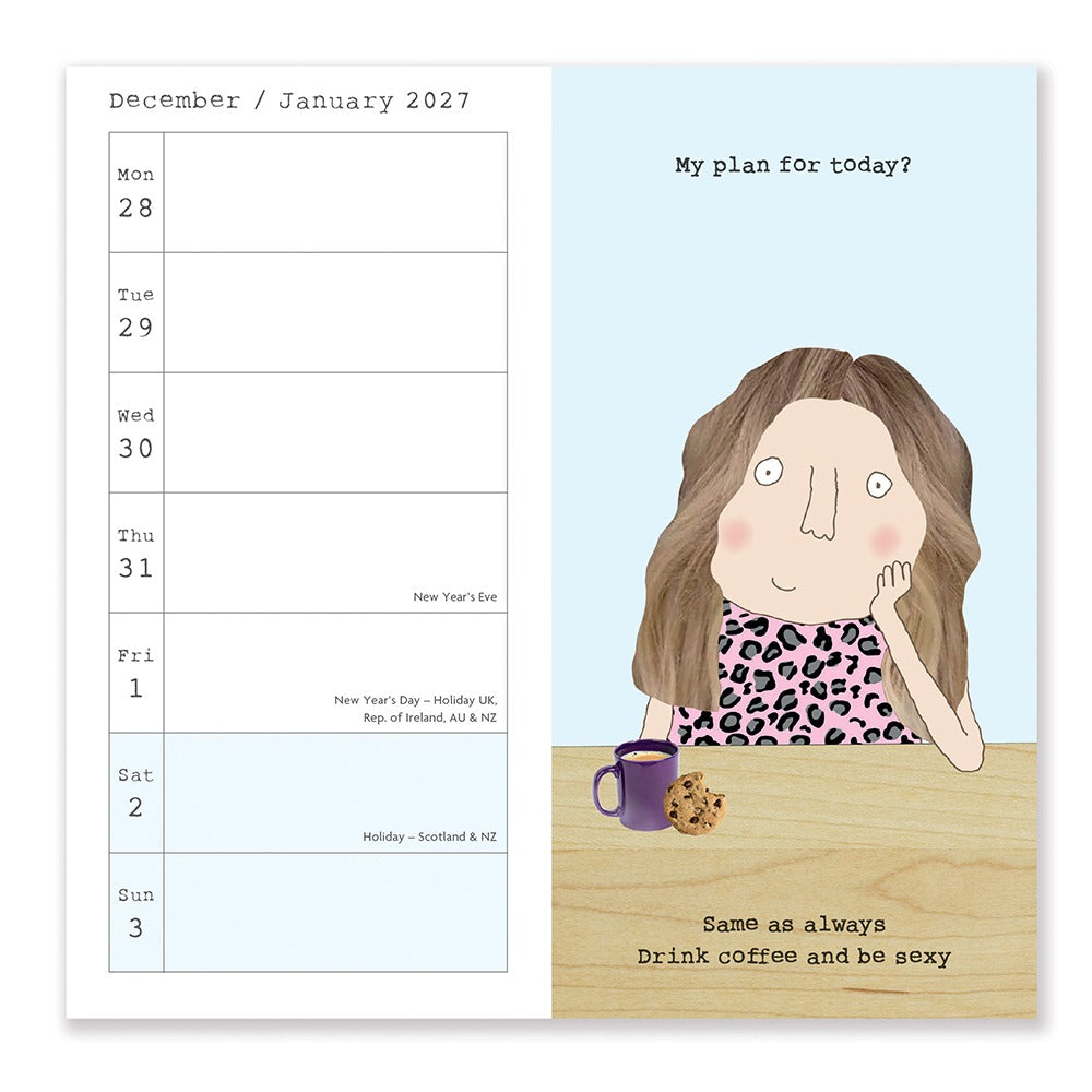 Rosie Made a Thing - Slim Diary 2027