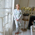 Floral Pink Palms Pyjamas - Long