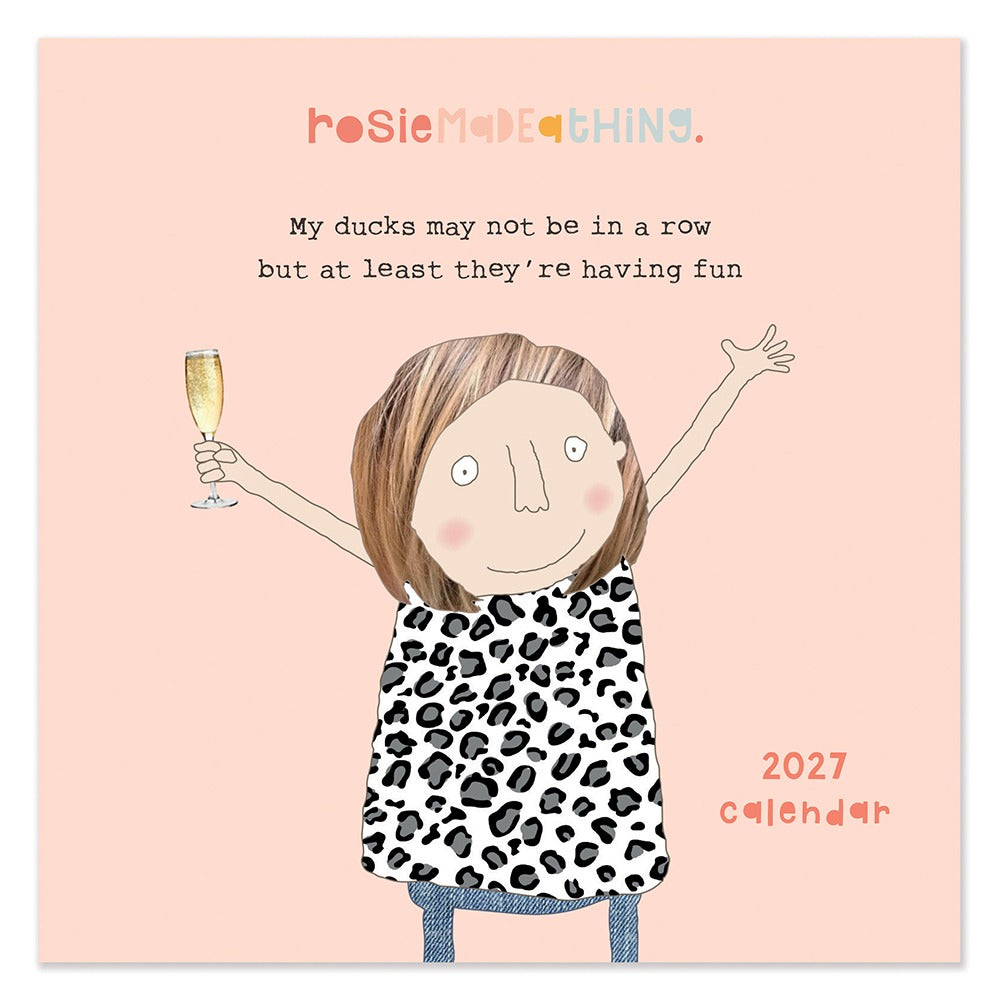 Rosie Made a Thing - Square Calendar 2027