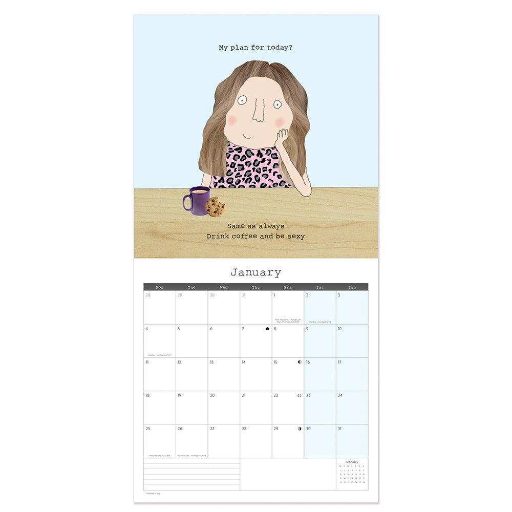 Rosie Made a Thing - Square Calendar 2027