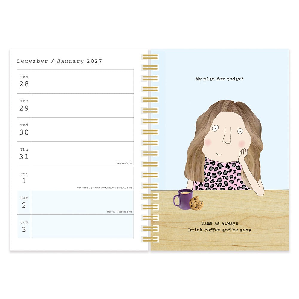 Rosie Made a Thing - Wire Bound Diary 2027