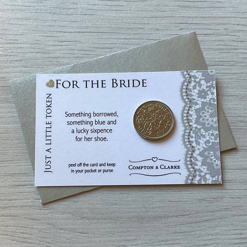 Bridal - Lucky Sixpence Charm
