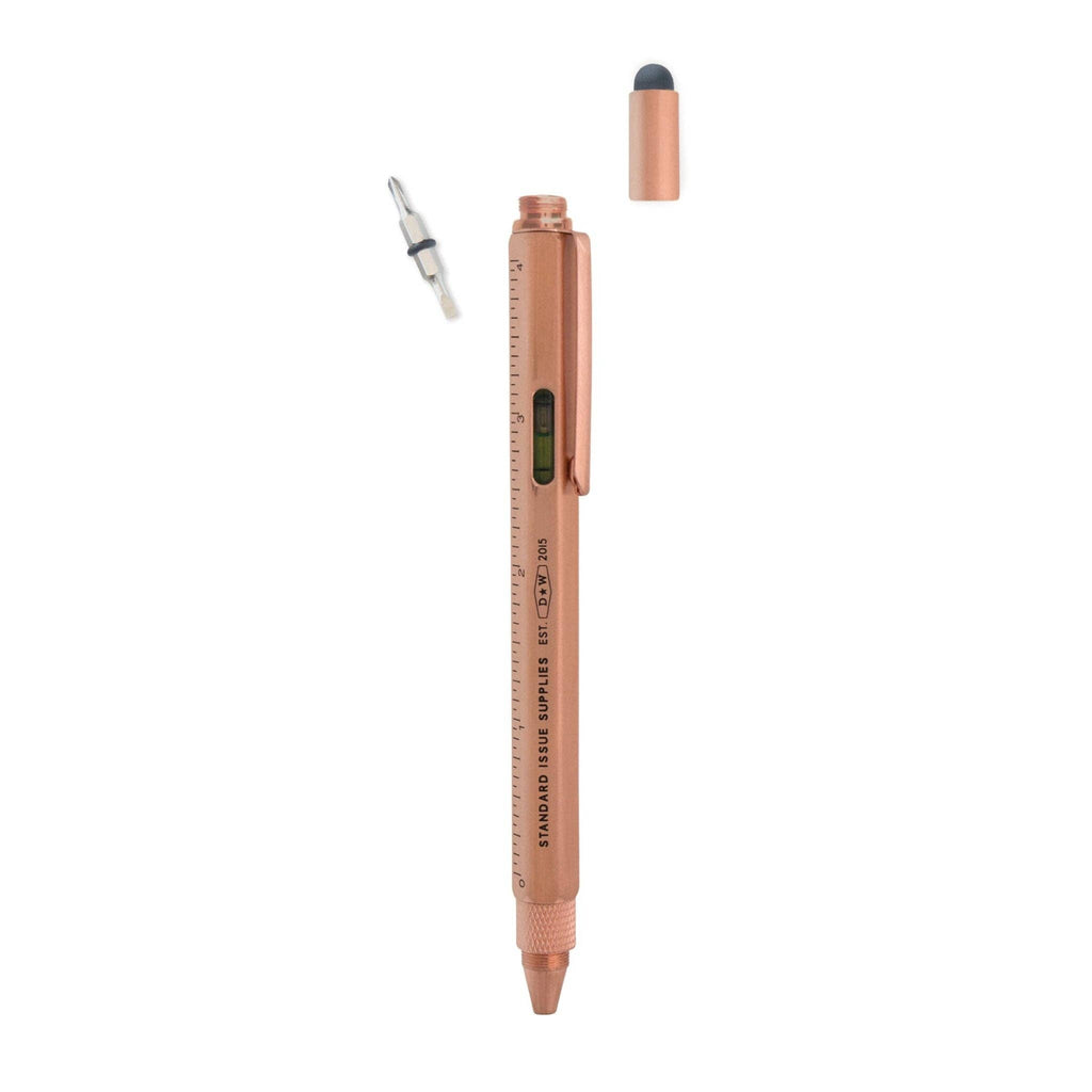 6 in 1 Multi-Tool Pen - Copper