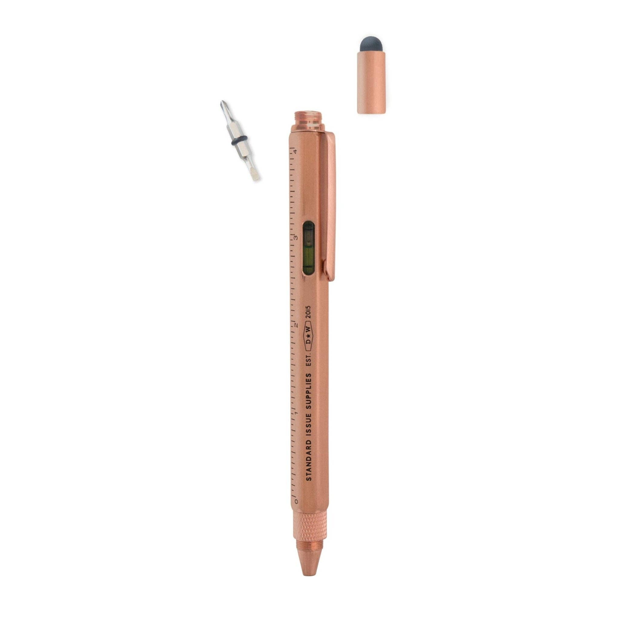 6 in 1 Multi-Tool Pen - Copper