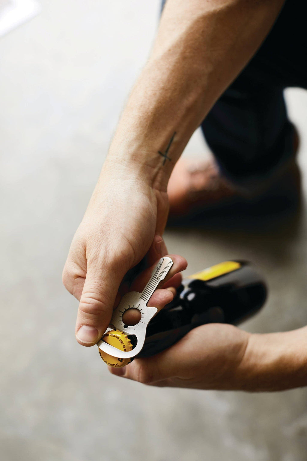 Mini Guitar Bottle Opener