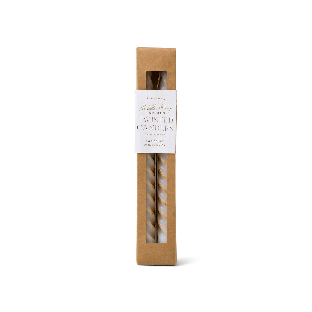 Twisted Taper Candles (2pk)