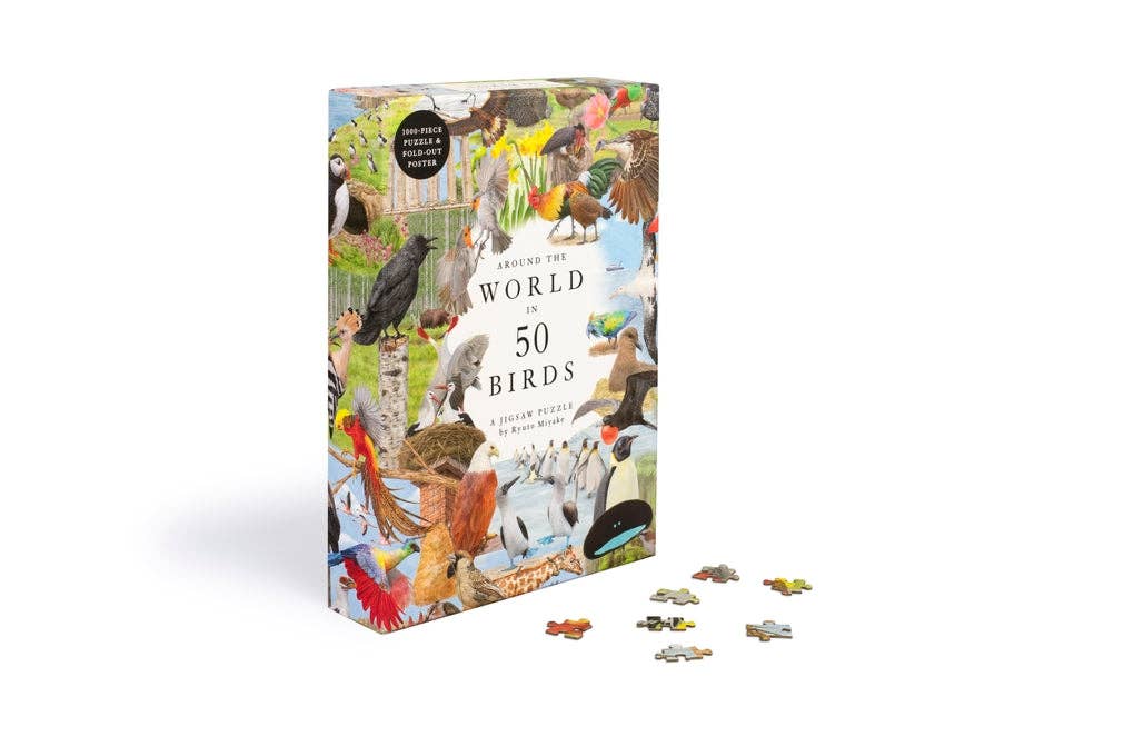 Around the World in 50 Birds - Jigsaw