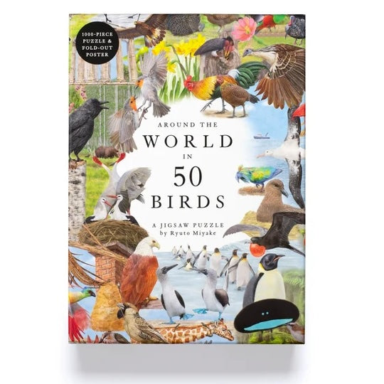 Around the World in 50 Birds - Jigsaw