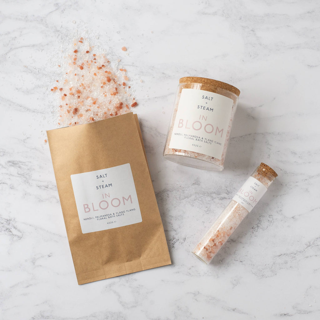 In Bloom - Rose, Neroli & Palmarosa Bath Salts