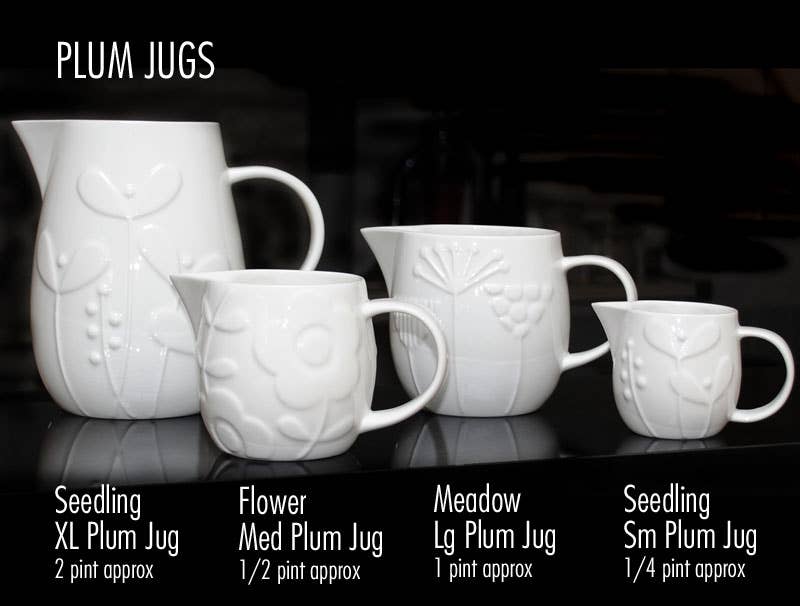 Plum Medium Flower Jug