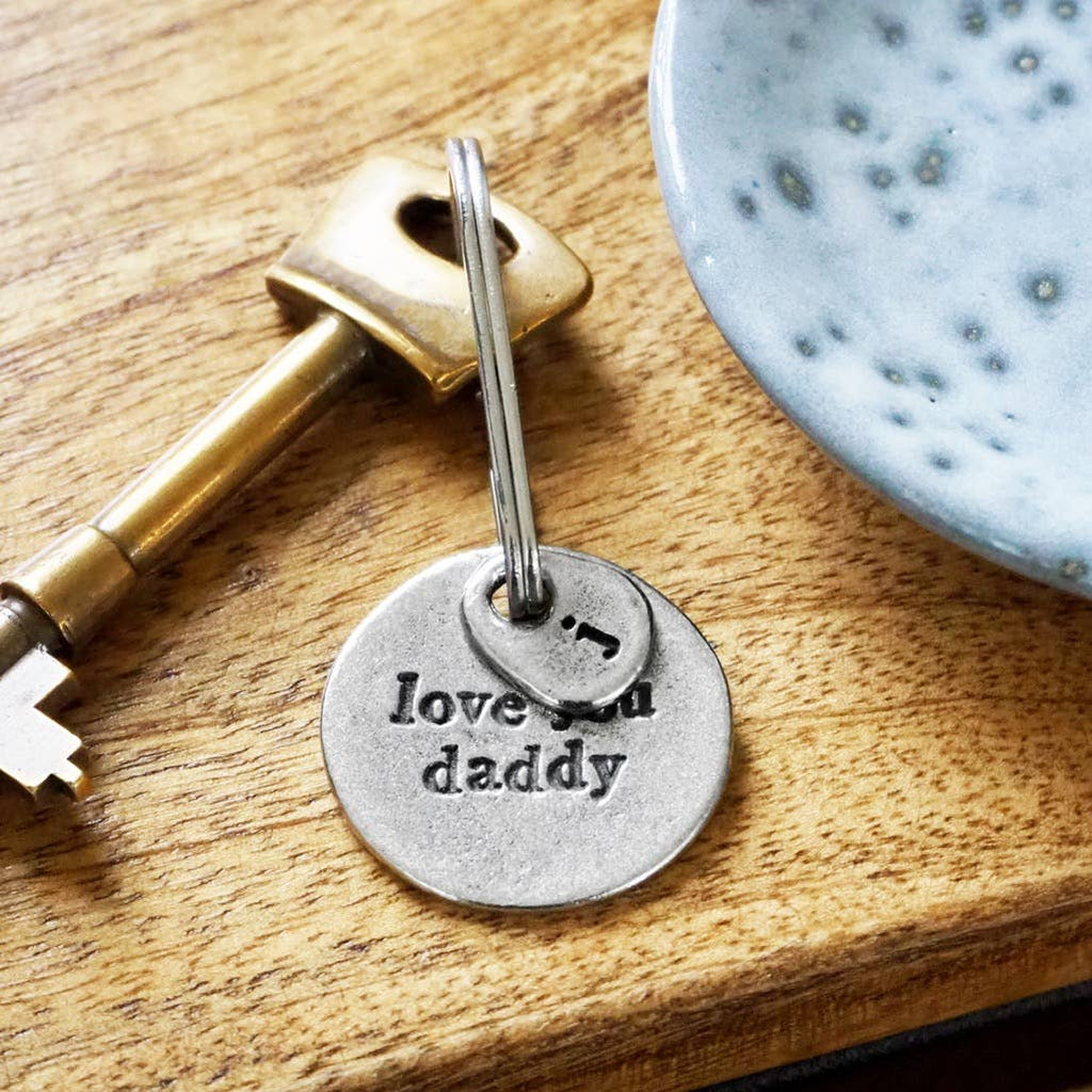 'Love You Dad/Daddy' Keyring