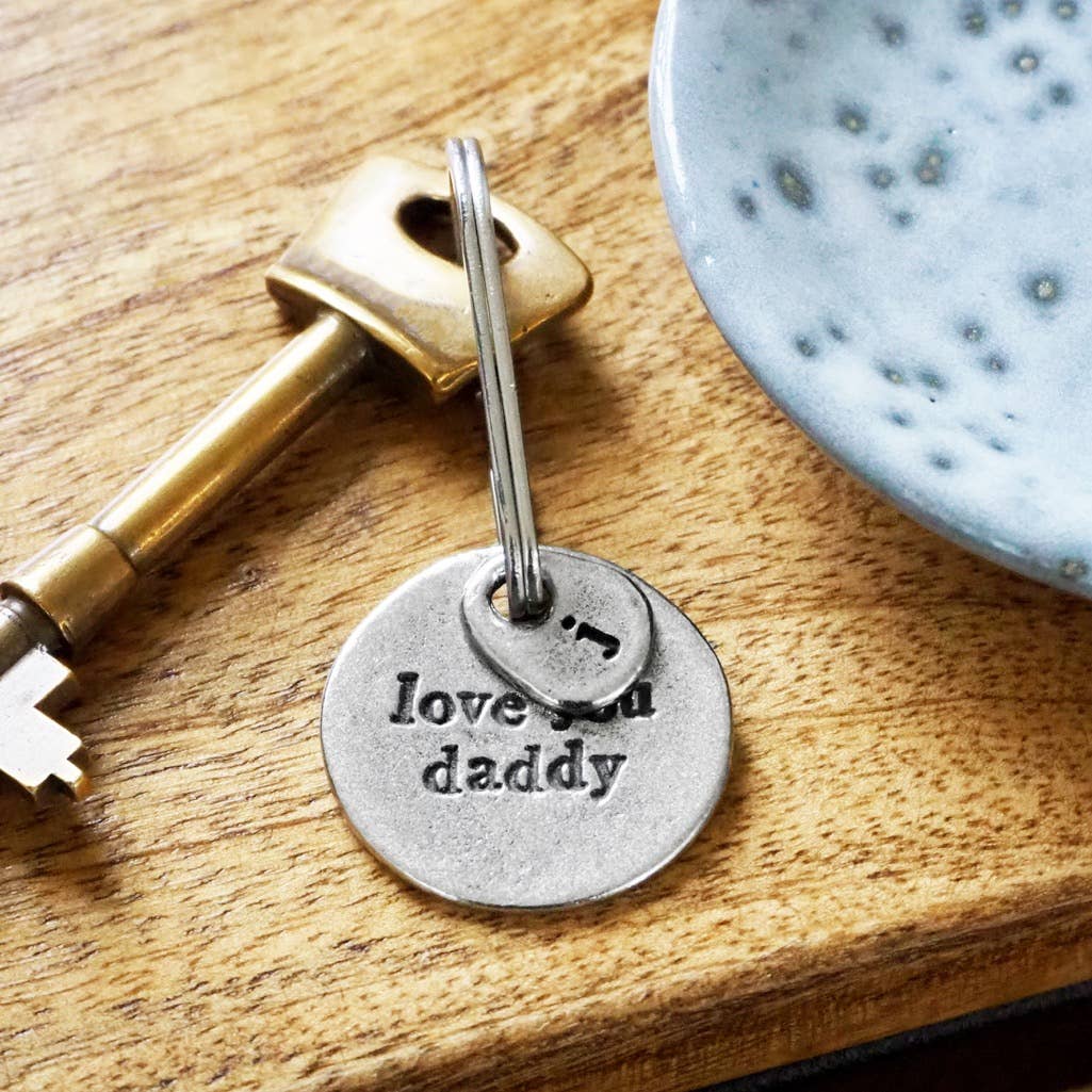 'Love You Dad/Daddy' Keyring