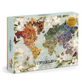 Map of the world - 1000 Piece Foil Puzzle