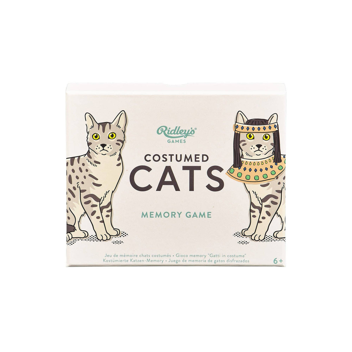 Costumed Cats Memory Game