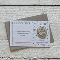 Good Luck Carded Pocket Charm