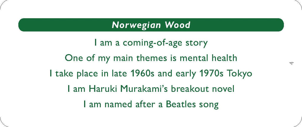 What Book Am I? - Guessing Game