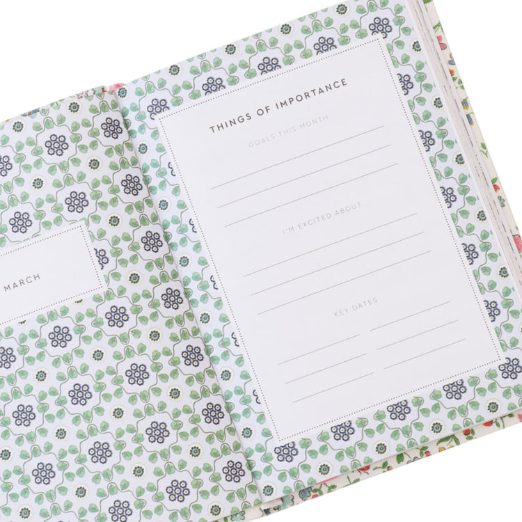 2027 Cath Kidston Star and Flowers Diary A6